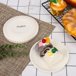 Feedtrie 20pcs Paper Plates Disposable Plates Microwave-Safe Heavy Duty Disposable Plates Soak-Proof Everyday Paper Plates Decorative Craft Paper Plates For Everyday Breakfast Lunch Dinner Meals